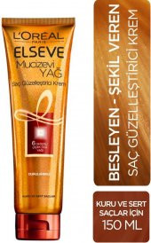 Loreal Elseve Mucizevi Yağ Saç Güzelleştirici Kuru Sert Saçlar 150 Ml - 1