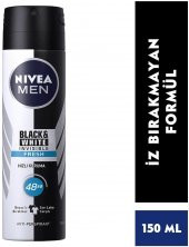 Nıvea Men Deodorant Invısıble Black Whıte Fresh Erkek Sprey 150 Ml - 2