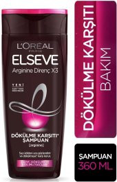 Loreal Elseve Şampuan Argınıne Dökülme Karşıtı 360 Ml - 1