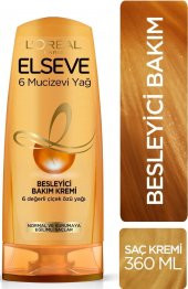 Loreal Elseve Saç Kremi 6 Mucizevi Yağ 360 Ml - 1