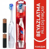 Colgate 360 Optik Beyaz Motorlu Pilli Diş Fırçası Yumuşak - 2
