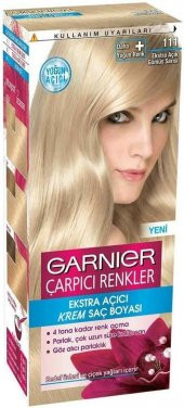 Garnıer Çarpıcı Renkler Saç Boyası 111 Ekstra Açık Gümüş Sarısı - 2