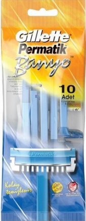 Gillette Permatik Banyo Kullan At Traş Bıçağı 10 Lu - 1