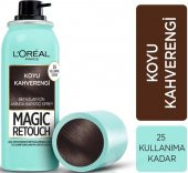 Loreal Magic Retouch Beyaz Kapatıcı Sprey Koyu Kahverengi 75 Ml - 2