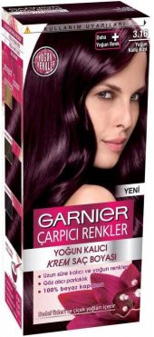 Garnıer Çarpıcı Renkler Saç Boyası 3.16 Yoğun Küllü Kızıl - 1