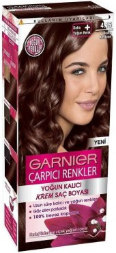 Garnıer Çarpıcı Renkler Saç Boyası 4.15 Buzlu Kestane - 1