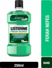 Lısterıne Fresh Brust Yeşil Nane Ağız Bakım Suyu 250 Ml - 2