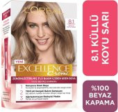Loreal Excellence Creme Saç Boyası 8.1 Küllü Koyu Sarı - 2