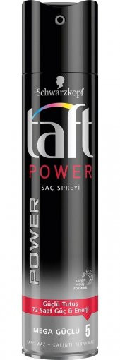 Taft Sprey Power Kafein Mega Güçlü Tutuş 250 Ml - 1