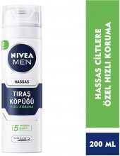 Nıvea Men Traş Köpüğü Hassas 200 Ml - 2