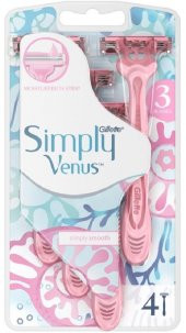 Gillette Venus 3 Simply Kullan At Kadın Traş Bıçağı 4 Lü - 2