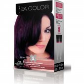 Sea Color Saç Boyası 3/66 Patlıcan Moru - 2