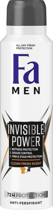 Fa Men Invısıble Power Bay Deodorant 150 Ml - 1