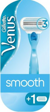 Gillette Venus Smooth Kadın Traş Makinesi 2 Yedekli - 1