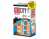 Redka REDcity Ahşap Bloklar %100 Gerçek Ahşap 100 Parça Süper (+3 YAS ÜZERİ) - 1