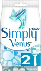 Gillette Venus 2 Simply Kullan At Kadın Traş Bıçağı 2 Li - 1
