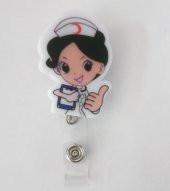 Bana Güvenin Temalı Hemşire Yoyo Yaka Kartlığı - 1