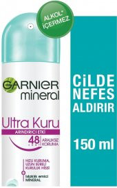 Garnıer Mineral Ultra Kuru Deodorant 150 Ml - 1