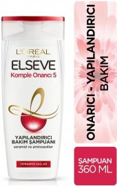 Loreal Elseve Şampuan Komple 5 Onarıcı 360 Ml - 1