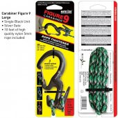 Nite-ize Figure 9 Carabiner Large Black With - 9