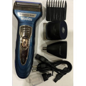 Modizu Yazılı Gold Turbo 3'Lü Set Saç Sakal Kesme Traş Makinesi Burun Kılı Alma 3İn1 Pro Model Erkek Bakım - 5
