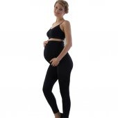 Emay Bayan Seamless Siyah Hamile Tayt 5400 - 1