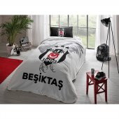 Taç Lisanslı Tek Kişilik Pike Takımı Bjk 3 Yıldız - 1