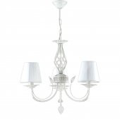 Trendylight Erciyes 3 Lü Beyaz Şapkalı Klasik Avize - 1