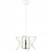 Trendylight Prizma Beyaz Renkli Tekli Avize - 1