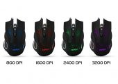 EVEREST SM-790 Siyah 3200 DPI Gaming Mouse SM-790 - 2