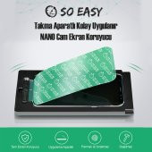 SO EASY Samsung A8 Plus Esnek NANO Takma Aparatlı Ekran Koruyucu - 6