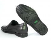 Forelli 10601-H Erkek Siyah Deri Comfort Ayakkabı - 3