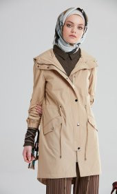 TUĞBA M6694 PARKA CAMEL-HAKİ - 2