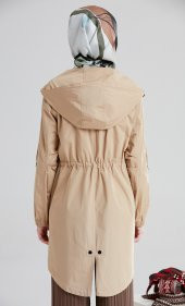 TUĞBA M6694 PARKA CAMEL-HAKİ - 4