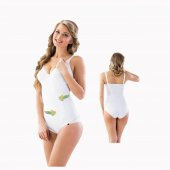 Emay Bayan Lazer Kesim Double Slip Boy Korse 2821 - 1