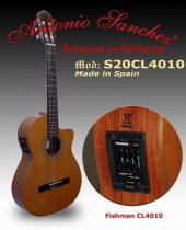 Gitar Elektro Klasik ANTONIO SANCHEZ S20CL4010 - 1