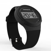 W100 M KRONOMETRELİ DİJİTAL SPOR SAATİ - ERKEK - SİYAH GEONAUTE - 2