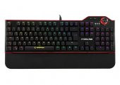 Everest Rampage Hydra R6 Full Color RGB LED Gaming Pro Blue Switch Aluminyum Kaplama Multimedia Mekanik Klavye - 1