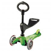 Micro Mini 3 in 1 Deluxe Green Scooter MMD010 - 2