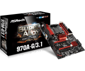 ASROCK 970A-G/3.1 SC-AM3+ SB950 DDR3 2400(OC) SATA AMD ANAKART - 1