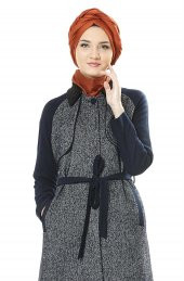 Tuğba Kaşe Kaban-Lacivert J7084-08 - 5