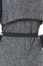 Tuğba Kaşe Kaban-Lacivert J7084-08 - 7