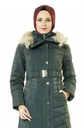Kayra Kaz Tüyü Mont- Füme KA-A7-27012-48 - 5