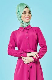 Nursima Elbise-Fuşya 1817-43 - 4