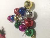 Yılbaşı Ağacı İçin Renkli Küreler - 1
