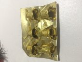 Yılbaşı Çam Ağacına Asmak İçin Altın Yaldız Kaplama Çan Parça Süs thumbnail 1