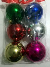 Altılı Büyük Boy Yılbaşı Küresi - 2