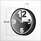 Mimari Tasarım Ev Ofis Salon Merdiven Koridor Antre Duvar Saati thumbnail 3