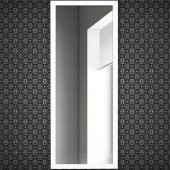 Beyaz Boy Banyo Salon Antre Koridor Şifonyer Komodin Duvar Aynası - 8