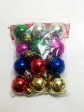 Yılbaşı Ağacı İçin Renkli Küreler - 2